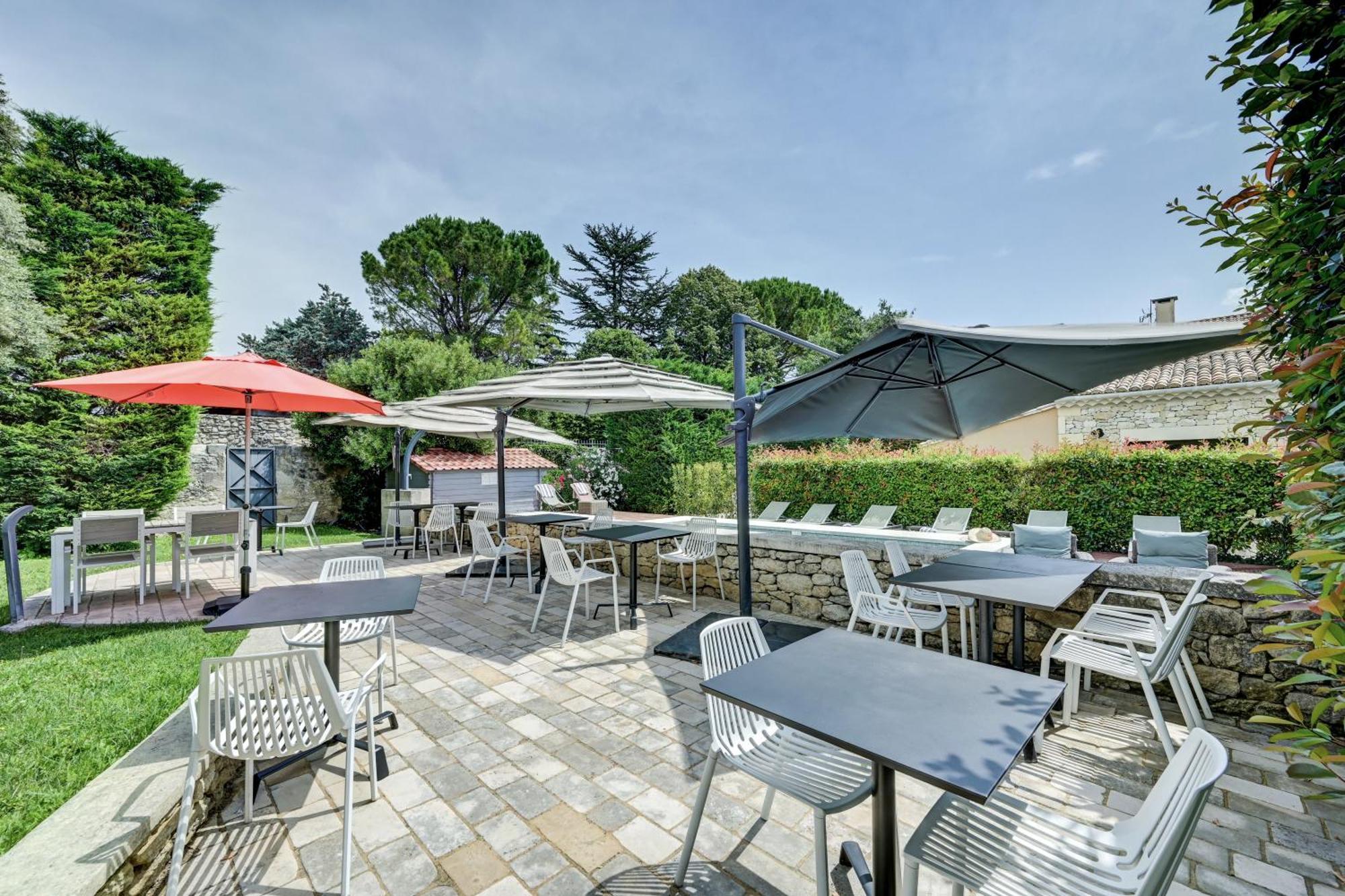La Belle Vie Hotel Saint-Hilaire-d'Ozilhan Luaran gambar
