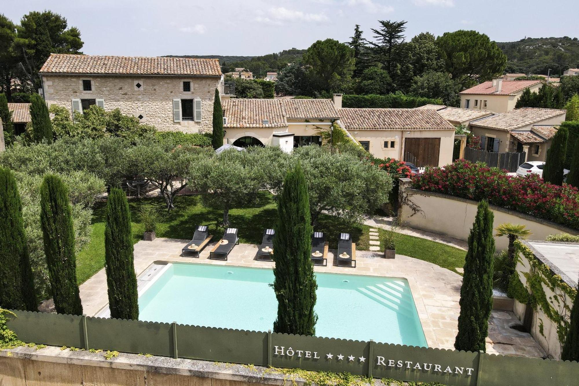 La Belle Vie Hotel Saint-Hilaire-d'Ozilhan Luaran gambar