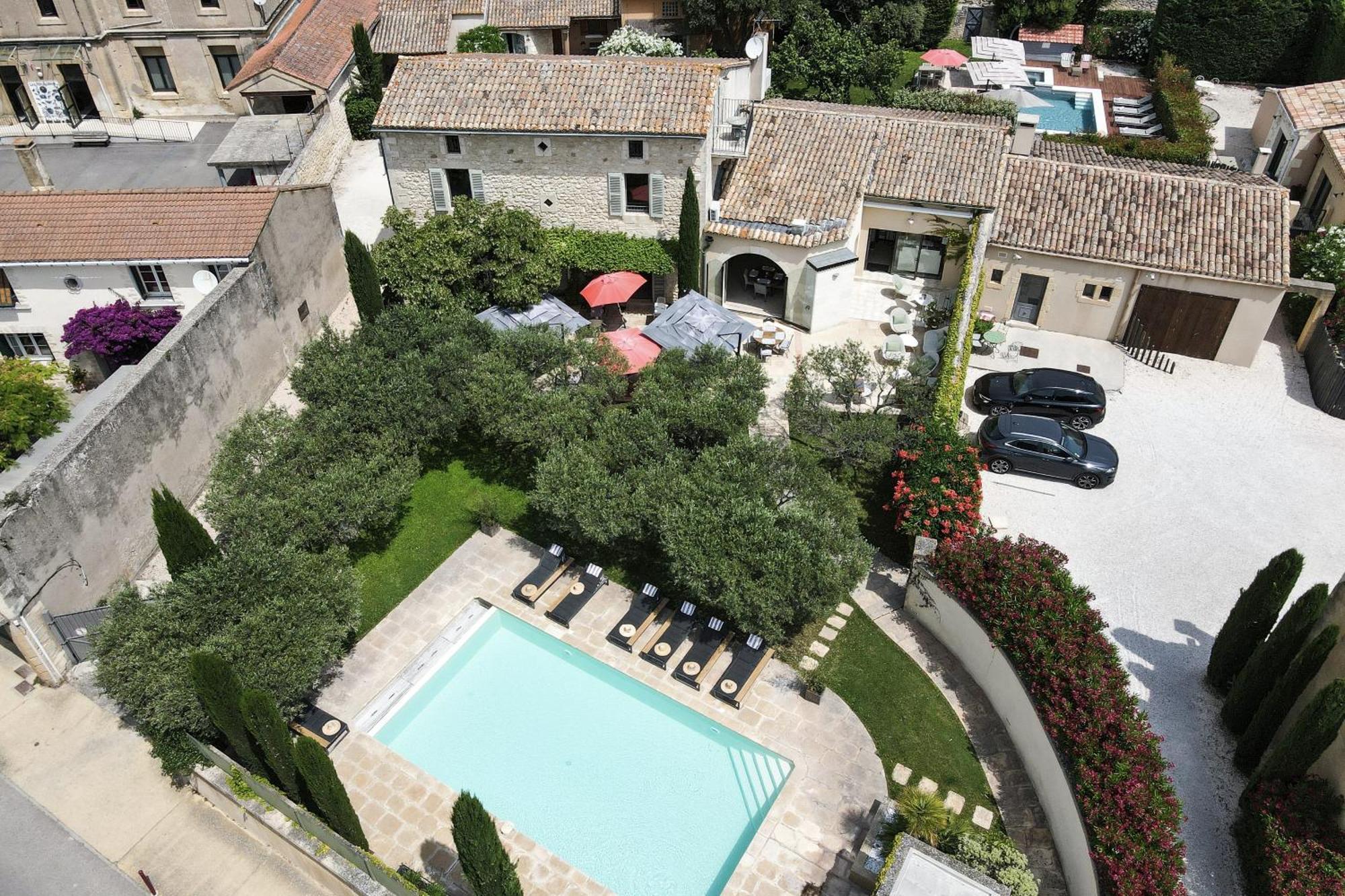 La Belle Vie Hotel Saint-Hilaire-d'Ozilhan Luaran gambar