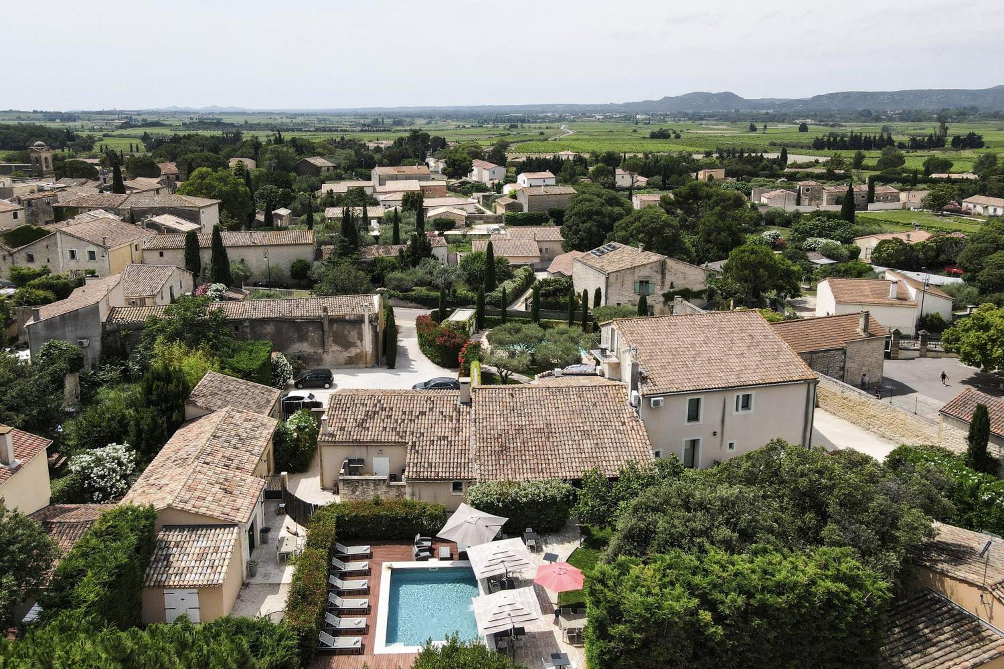 La Belle Vie Hotel Saint-Hilaire-d'Ozilhan Luaran gambar